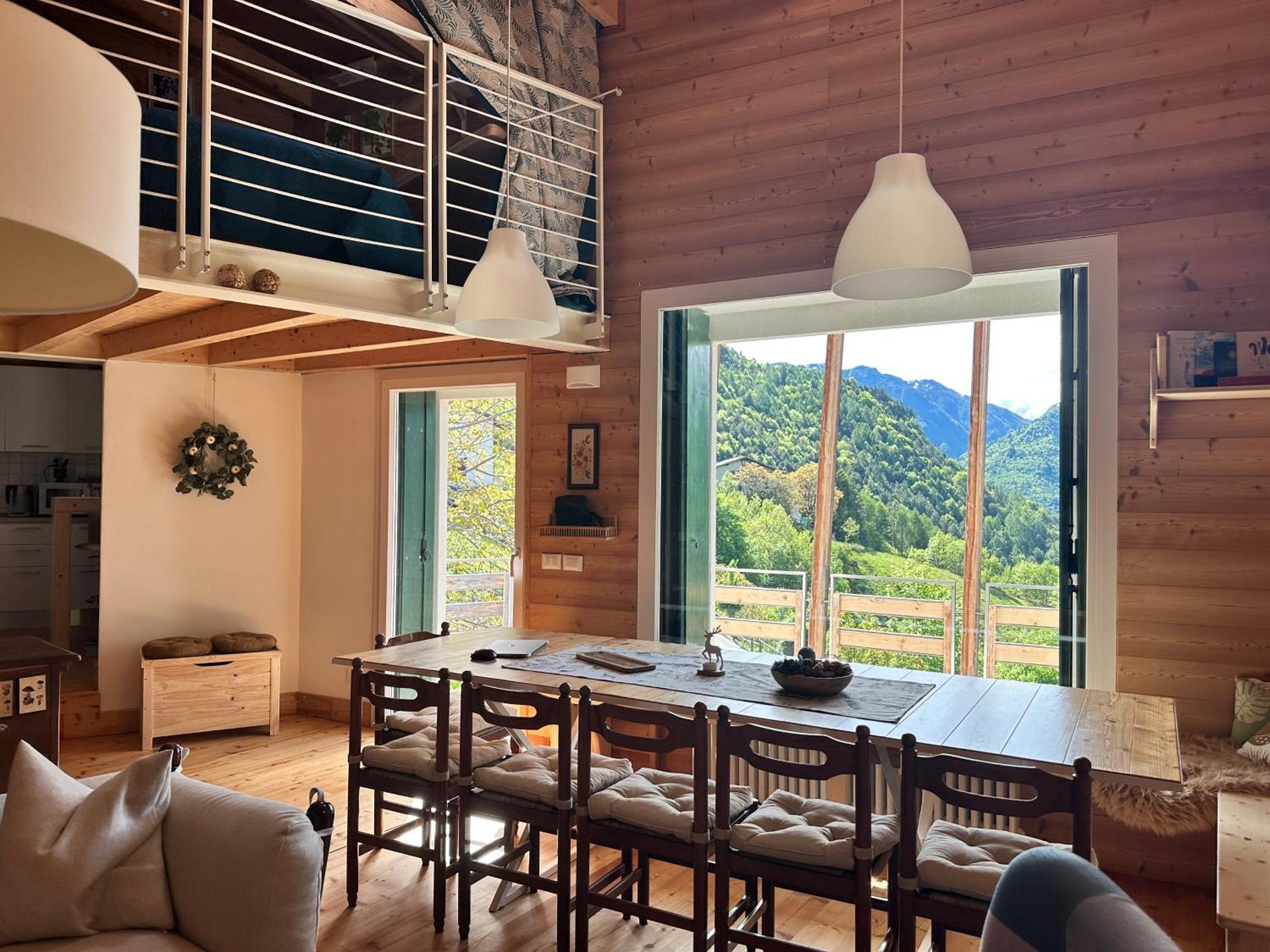 Cielo E Terra Chalet Zencheri Con Vista Panoramica Piazza  Ngoại thất bức ảnh